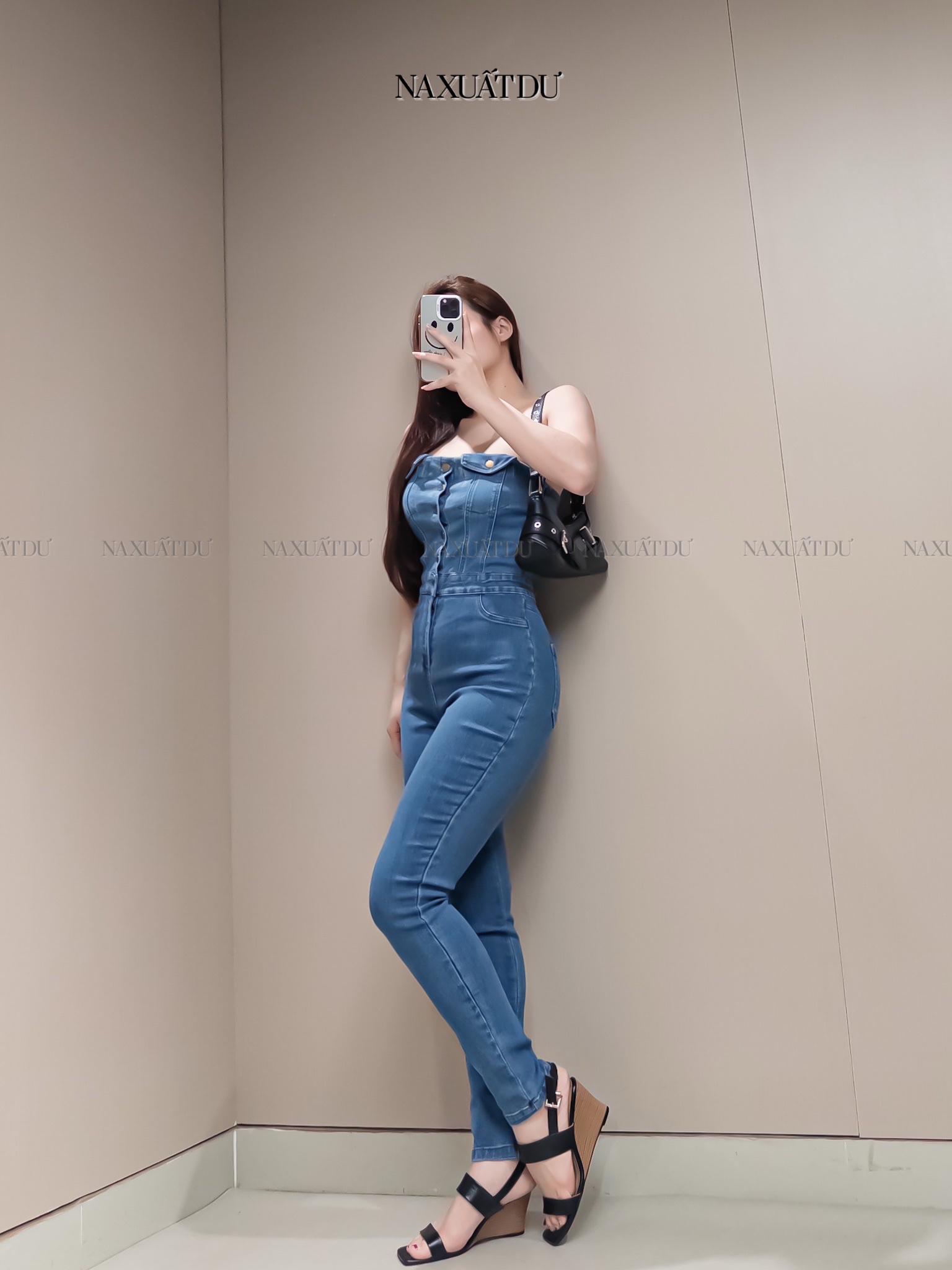 Jump Jean cúp ngực 