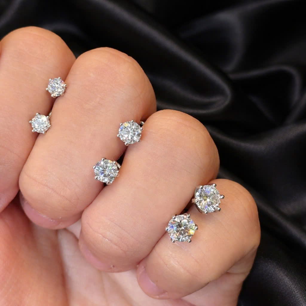 Khuyên tai bạc xi bạch kim kim cương 6mm_thumbnail_3