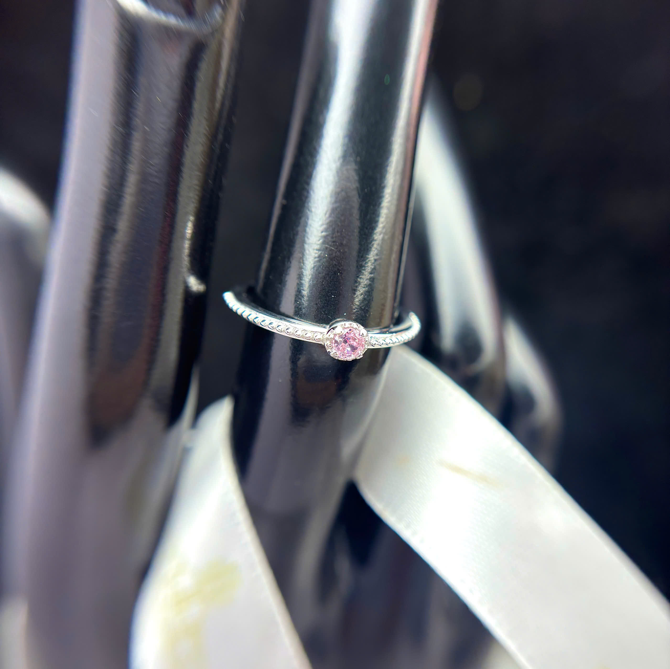 Nhẫn bạc xi bạch kim hồng nhạt size 6_thumbnail_3