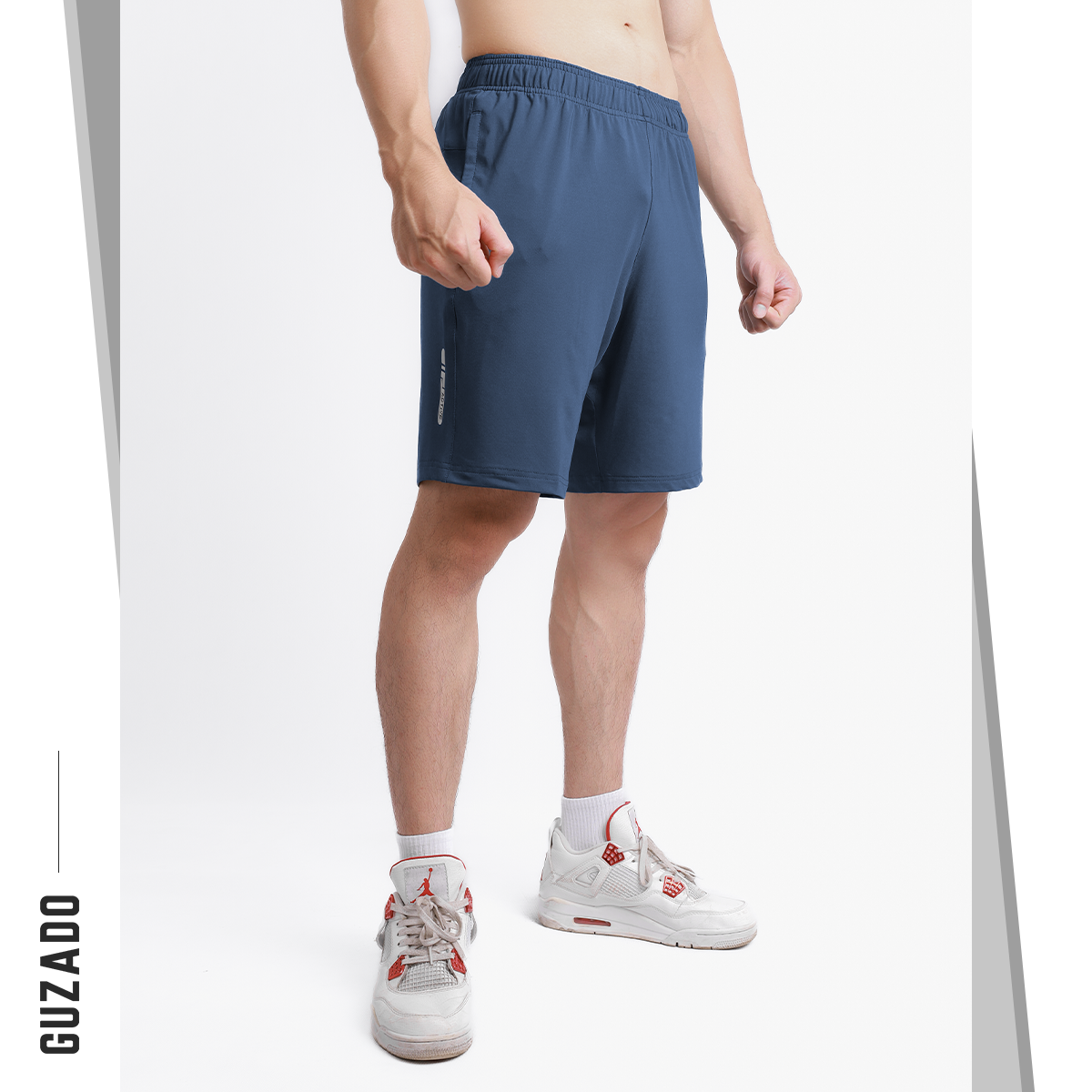 Quần Short Thể Thao GUZADO Vải Thun SIÊU CO GIÃN GSR02_thumbnail_17