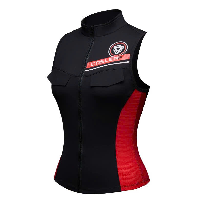 Áo Ba Lỗ COSLEAF Kéo Khoá