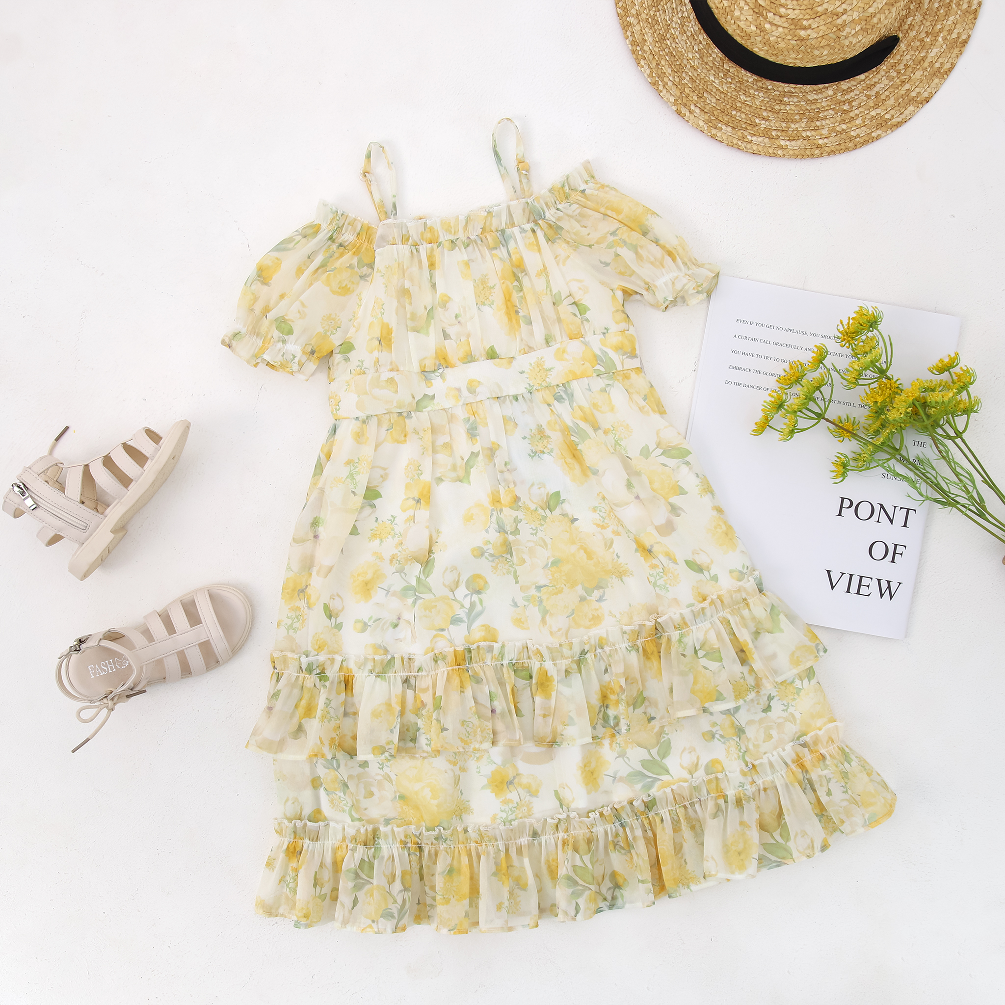 Váy bé tơ hoa nhún ngực_thumbnail_0