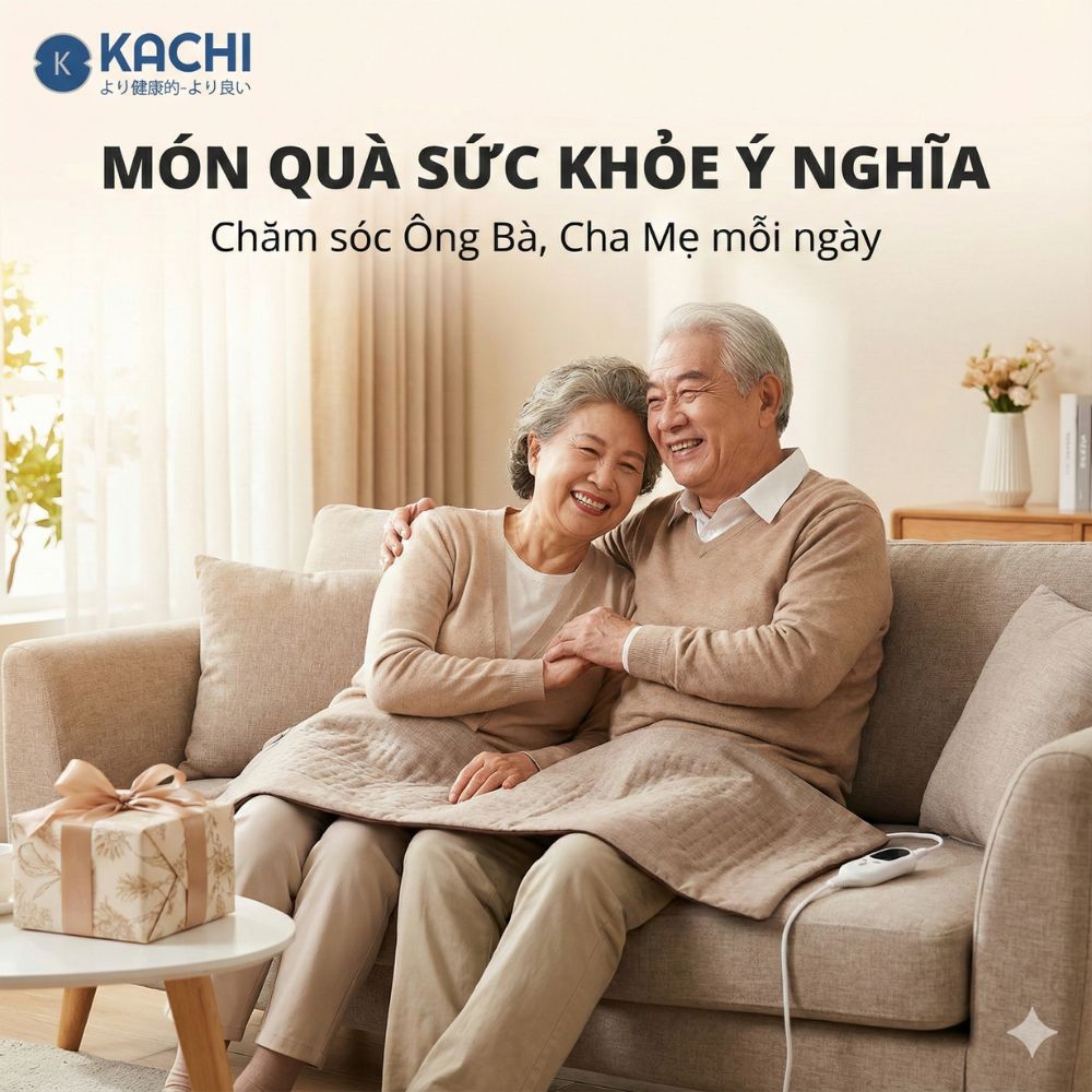 Thảm Chườm Nóng Ngải Cứu Đông Y Kachi MK421 - Giảm Đau Lưng, Vai Gáy Nhanh Chóng Tại Nhà_thumbnail_3