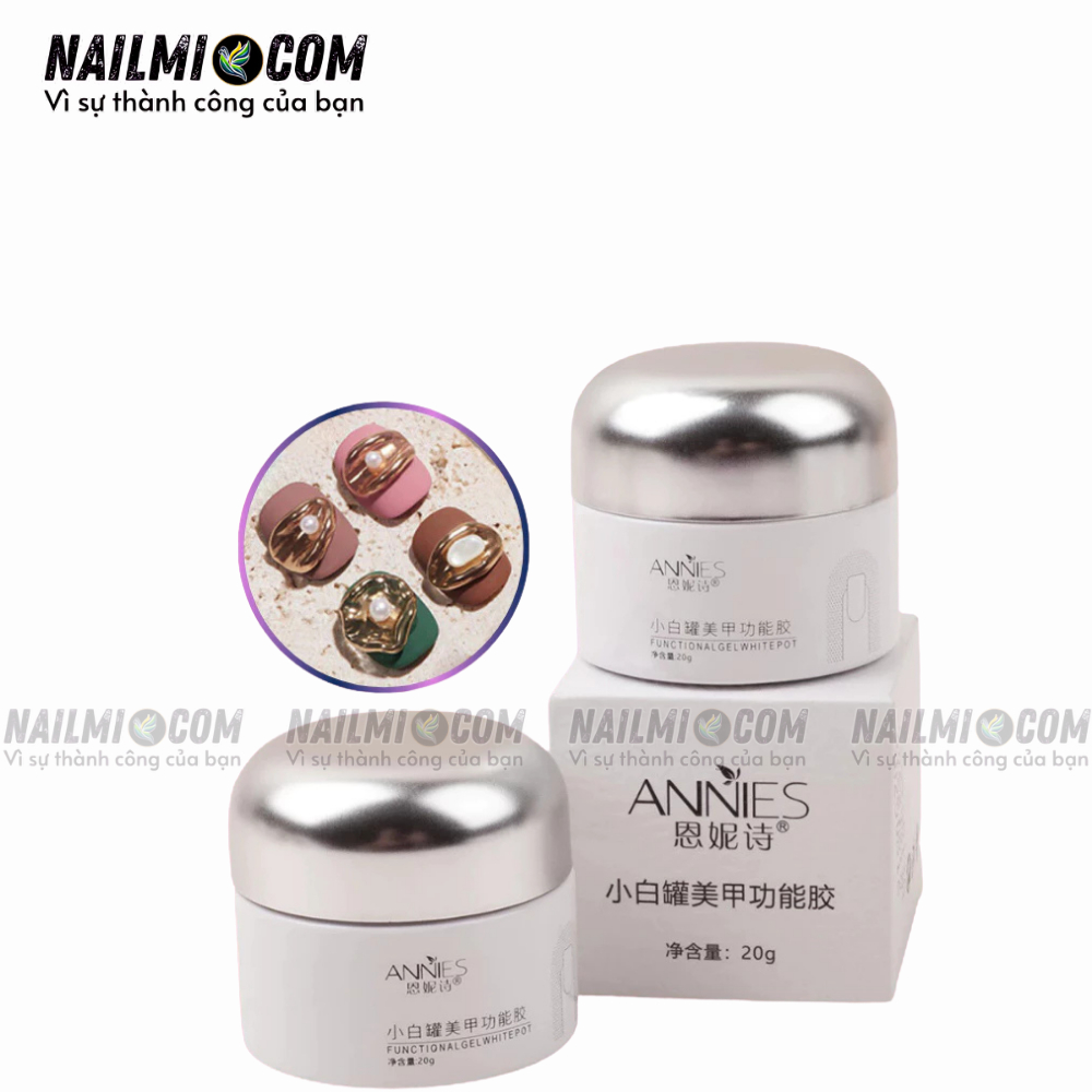 Gel đính đá , Gel vẽ nổi, Gel thủy tinh, gel định hình - AN -20ml