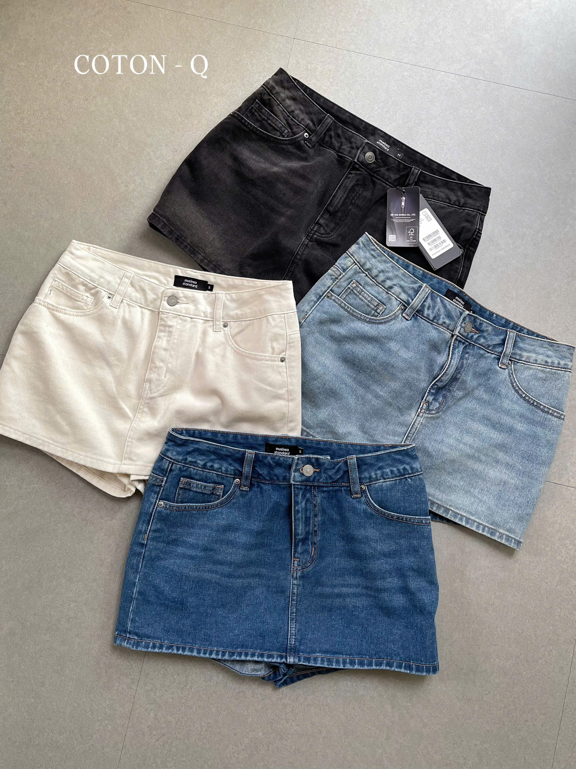 Chân váy jean ngắn có quần trong ( NHẠT )_thumbnail_15