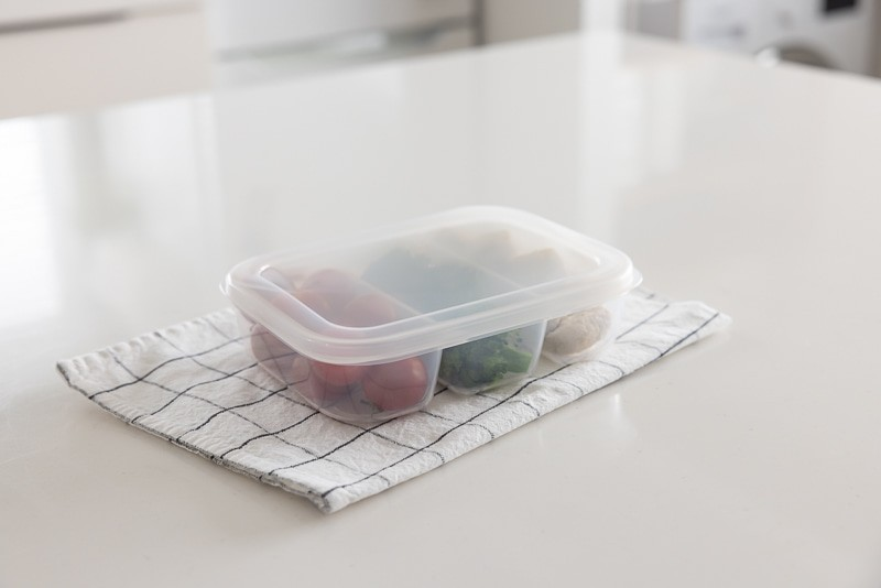 Hộp đựng thực phẩm 3 ngăn dáng cao 820ml Nakaya J000182_thumbnail_1