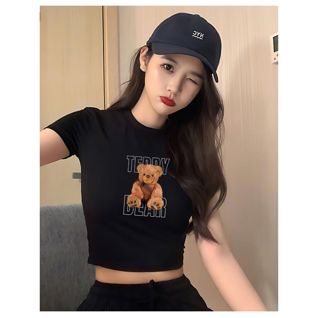 [Form Ôm] Áo croptop ôm body - Áo croptop nữ nhiều màu chất cotton 4 chiều - LOZA G0160_thumbnail_7