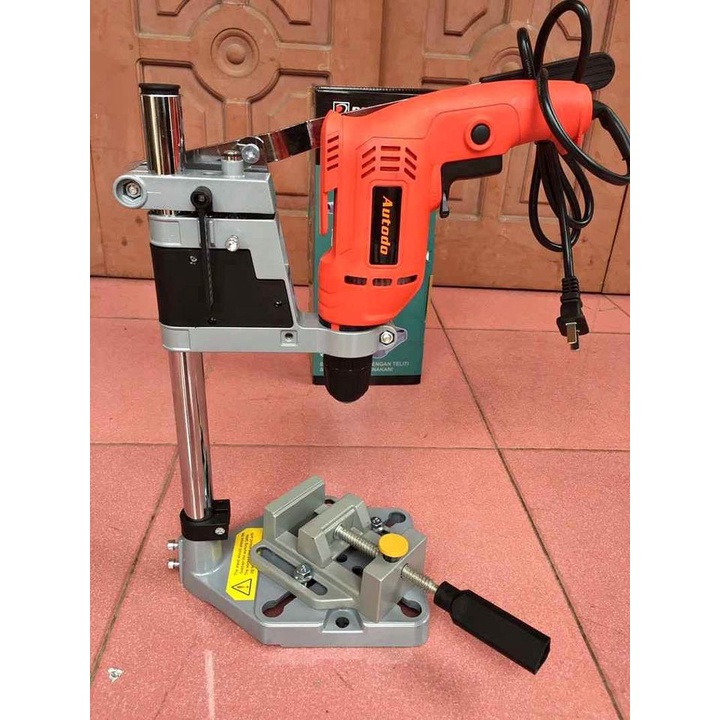 Khung gắn máy khoan cầm tay, đế kẹp bàn khoan bàn thanh khoan tay, ê tô kẹp_thumbnail_0