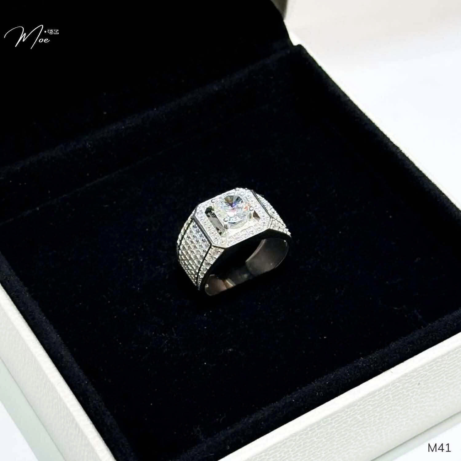 NN48 - Nhẫn đá chủ nam cá tính