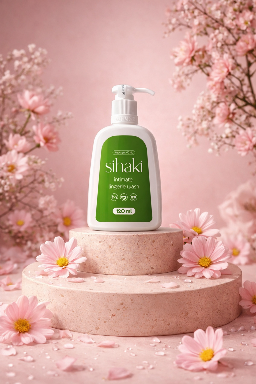 Nước giặt đồ lót Sihaki Lingerie Wash (Hộp 120ml)