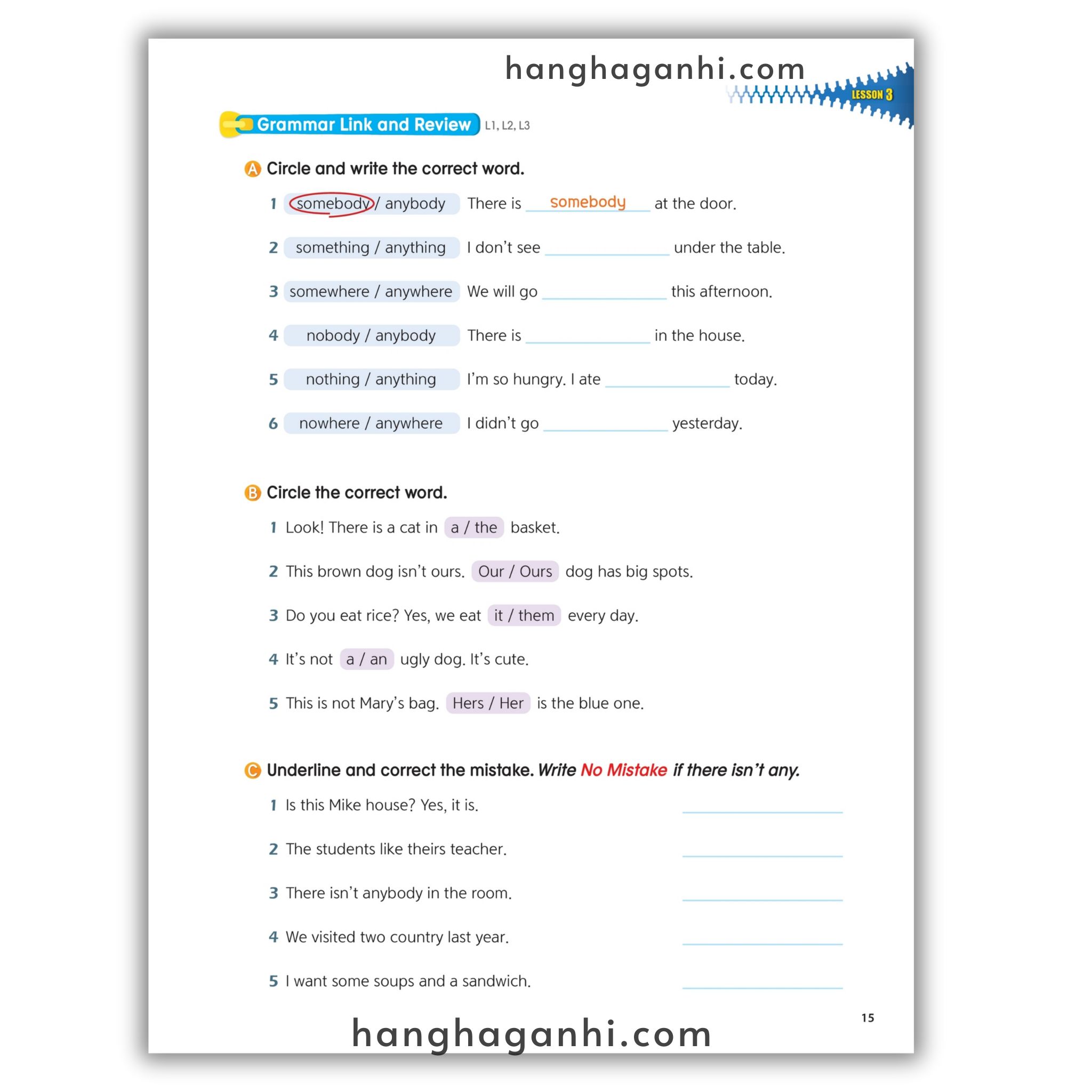 My Next Grammar 3 Workbook (2nd Edition)_thumbnail_19