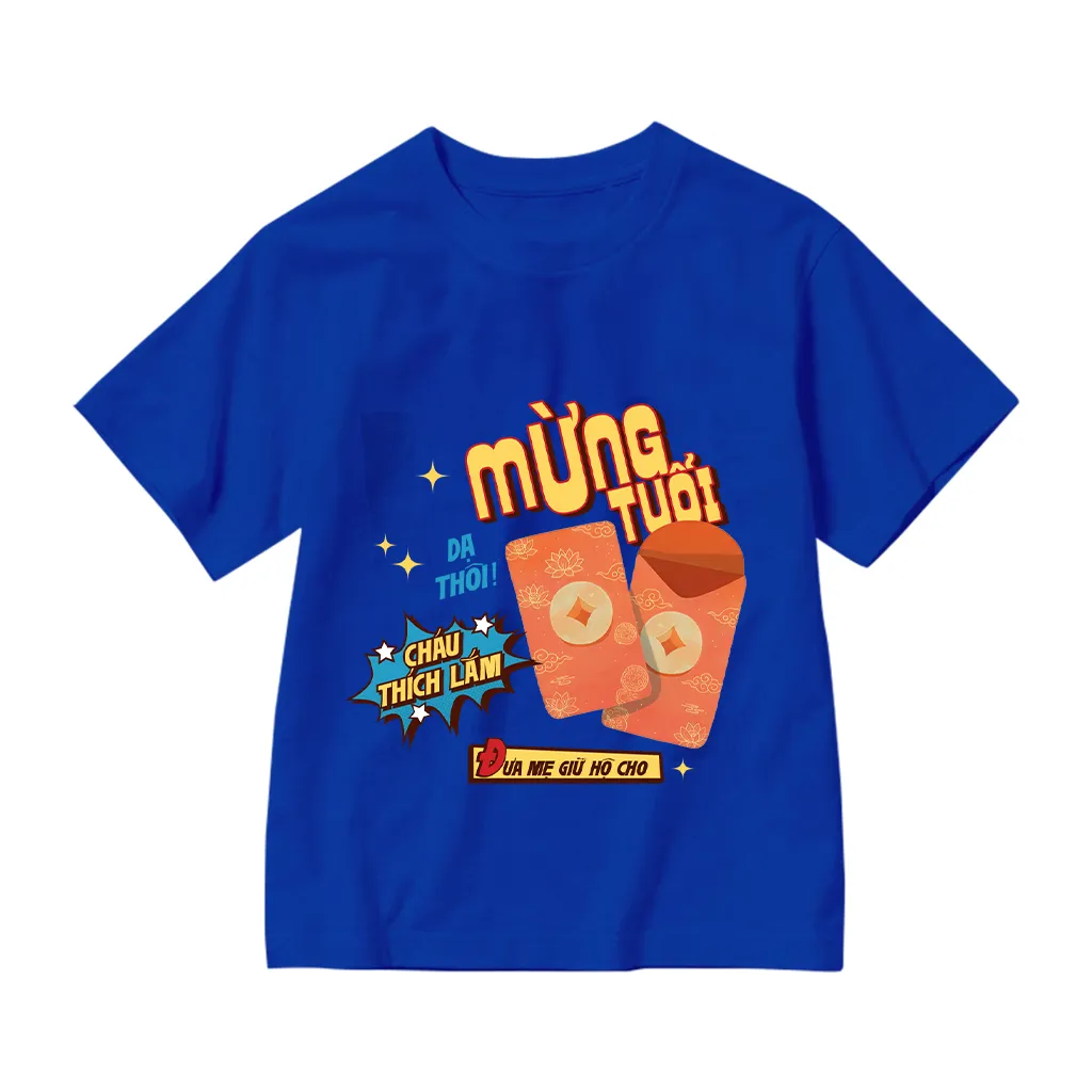 Áo thun kid Kado vải cotton dày dặn thoáng mát nhiều màu Mừng tuổi cho bé in mix 2857_thumbnail_17