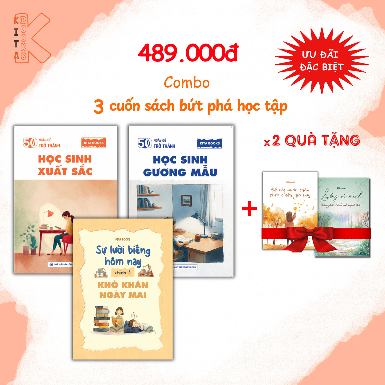 Combo 3 cuốn 50 Ngày Học Tập Bứt Phá