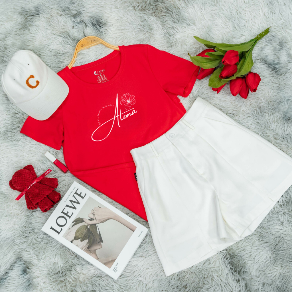 [Form Vừa] Áo phông nữ form vừa in hình - Áo phông nữ Loza G0291_thumbnail_5