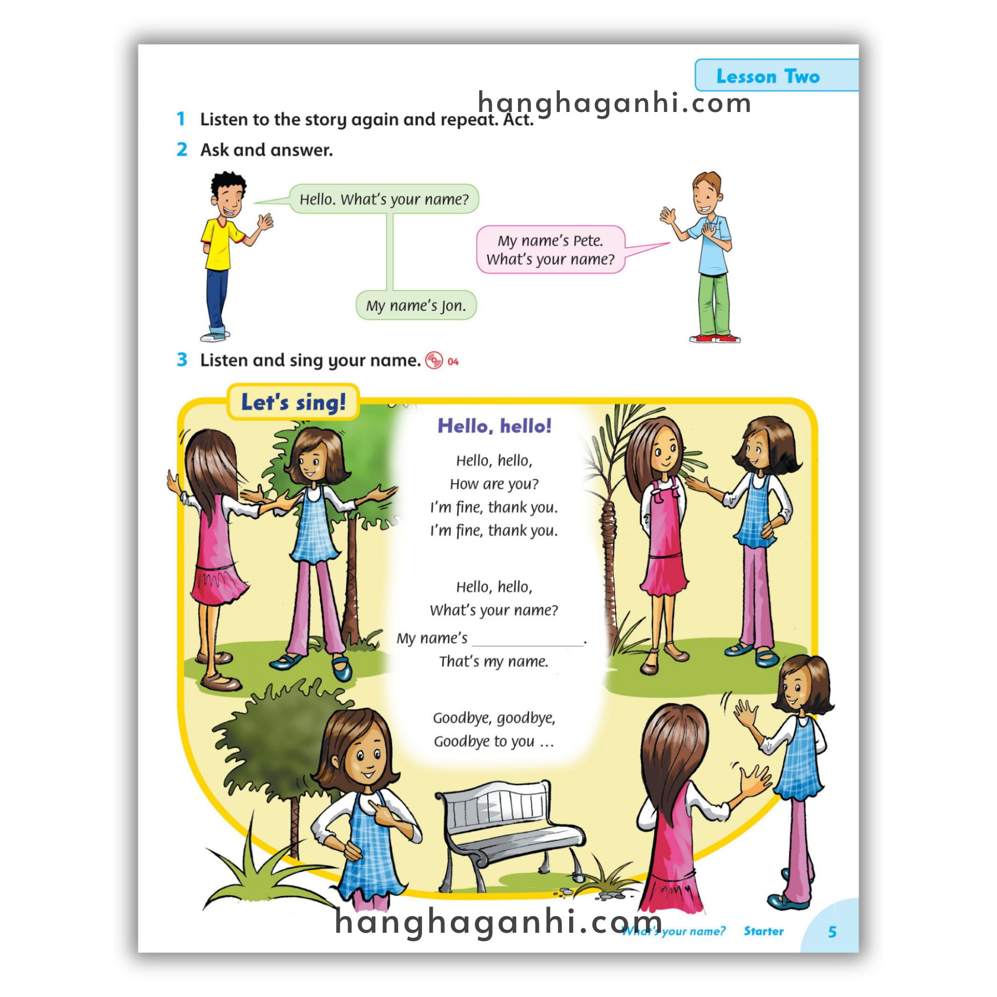 Bộ sách Family and Friends Level 1 (2nd , Class book và Work book) – Tặng kèm file nghe_thumbnail_8