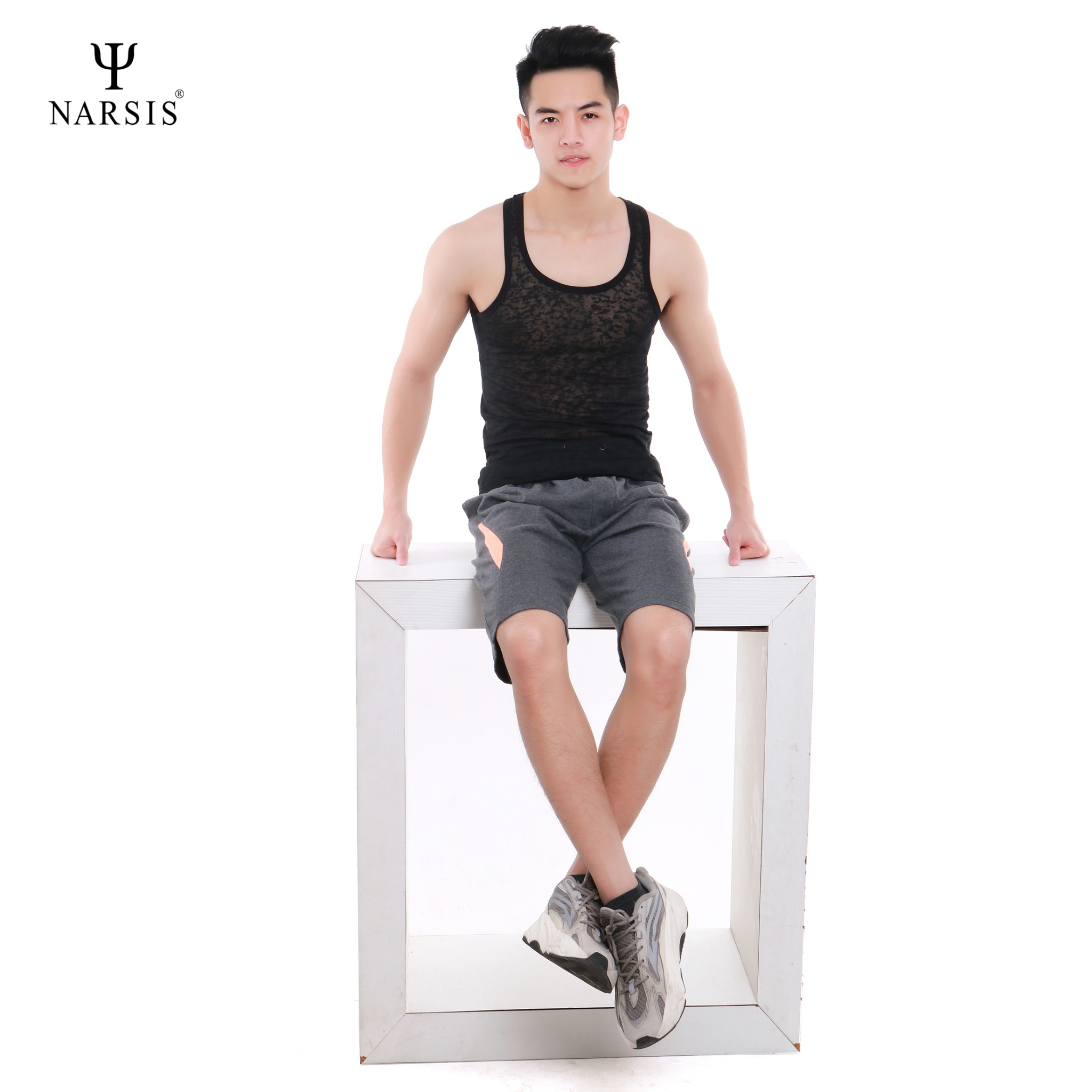 ÁO MAY Ô NAM D3015 NARSIS VẢI COTTON MỀM MẠI, CO GIÃN TỐT, VẢI THOẢI MÁI VẬN ĐỘNG, HÚT ẨM TỐT_thumbnail_1