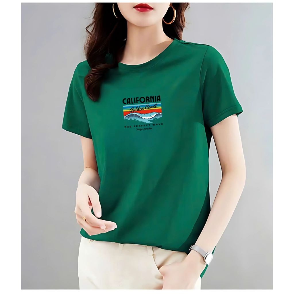 [Form vừa] Áo thun nữ 𝐋𝐎𝐙𝐀 