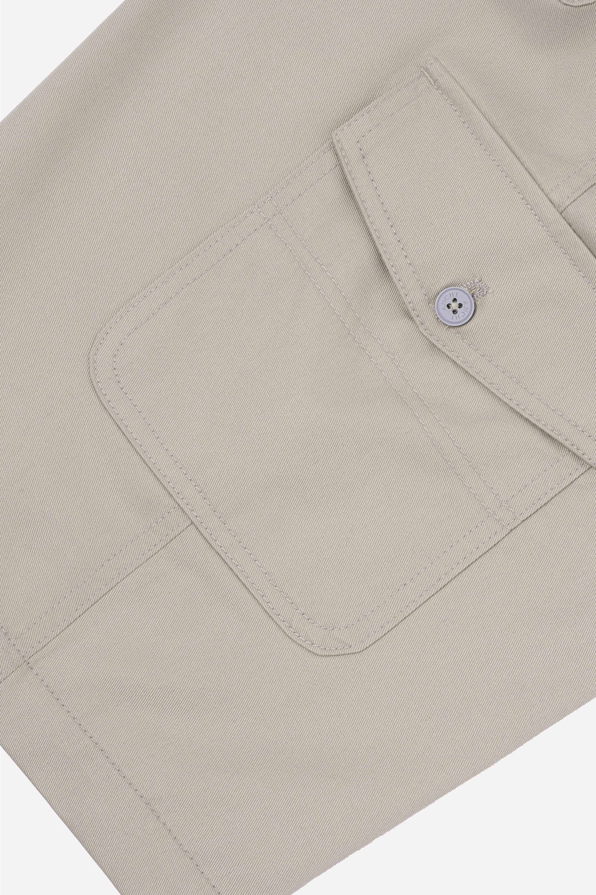 Quần Soọc Kaki Túi Hộp Nam Trung Niên ANCHI Dáng Suông Dài Qua Gối Màu Đen_thumbnail_16