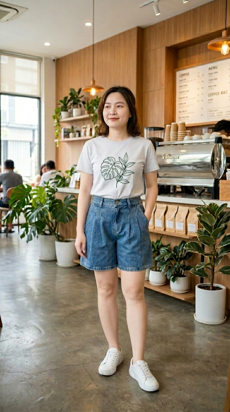 QJF028-Quần Short Jeans Xếp Ly_thumbnail_1