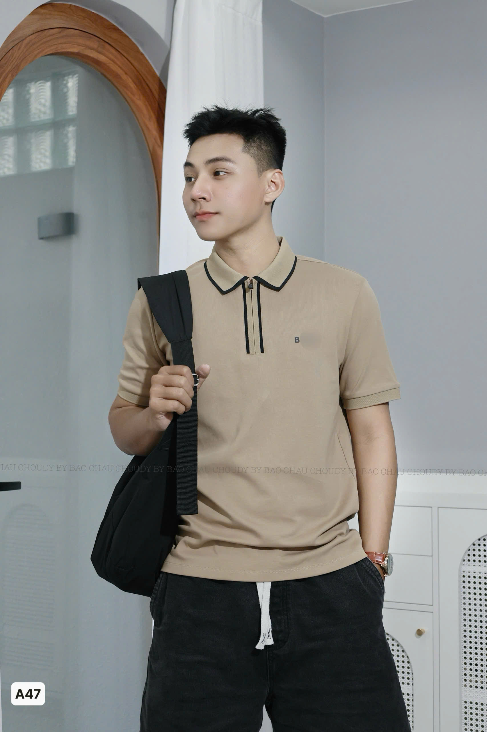 A47 ÁO THUN NAM 4 MÀU