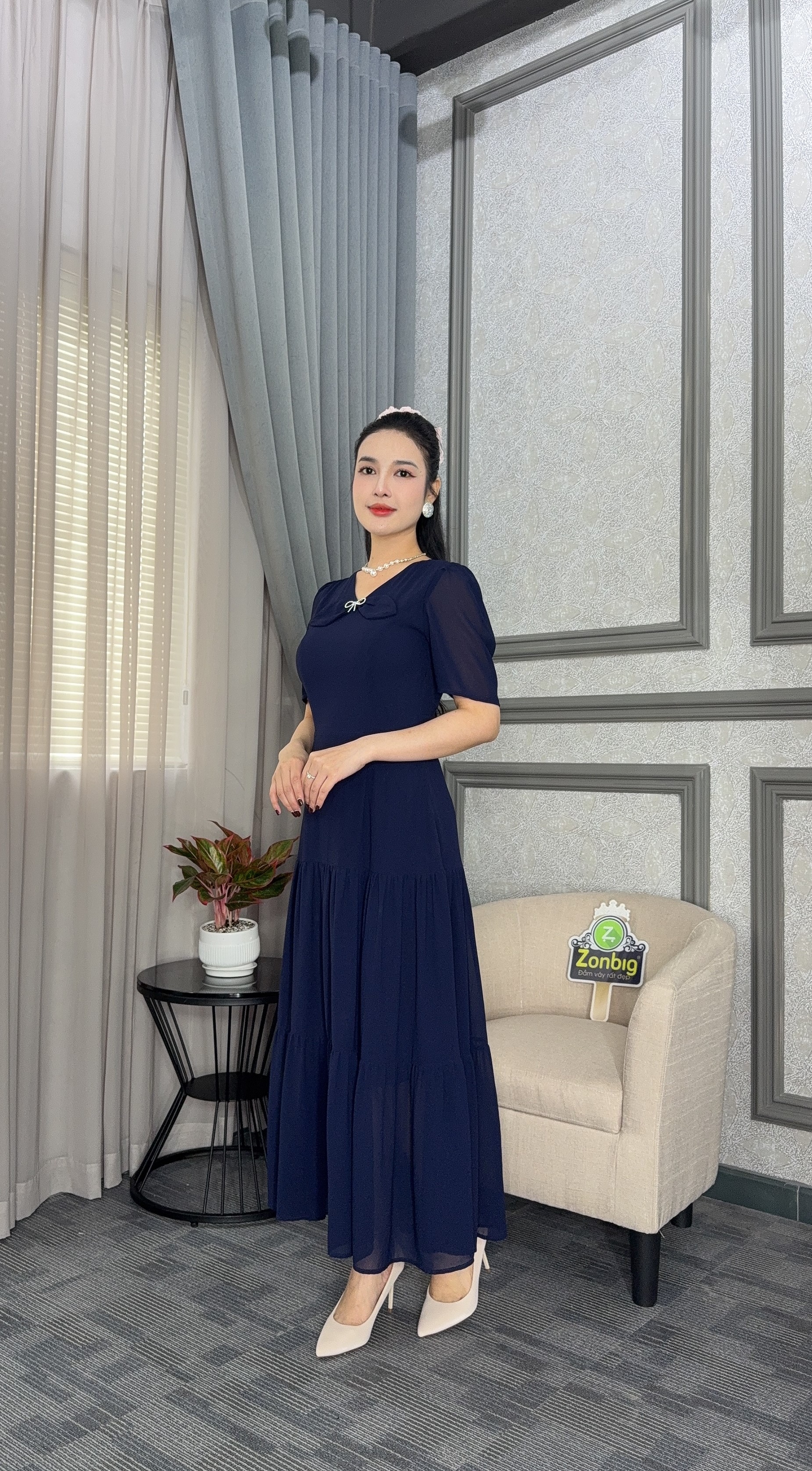 Đầm xòe - Y1981 - Thương hiệu Zonbig_thumbnail_3