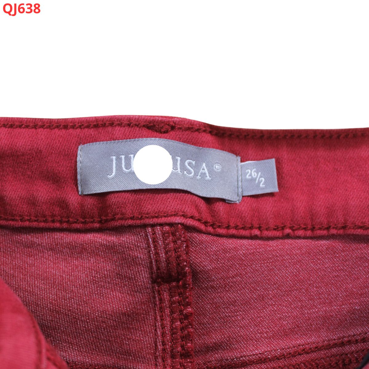 QJ638 Quần jeans ôm đỏ_thumbnail_7