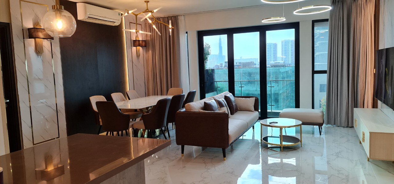 Cho thuê căn hộ Feliz En Vista Duplex 2PN - full nội thất hiện đại - DT lớn 123m2