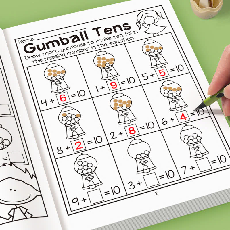 Toán Tiếng Anh mầm non Kindergarten Addition and Subtraction_thumbnail_3