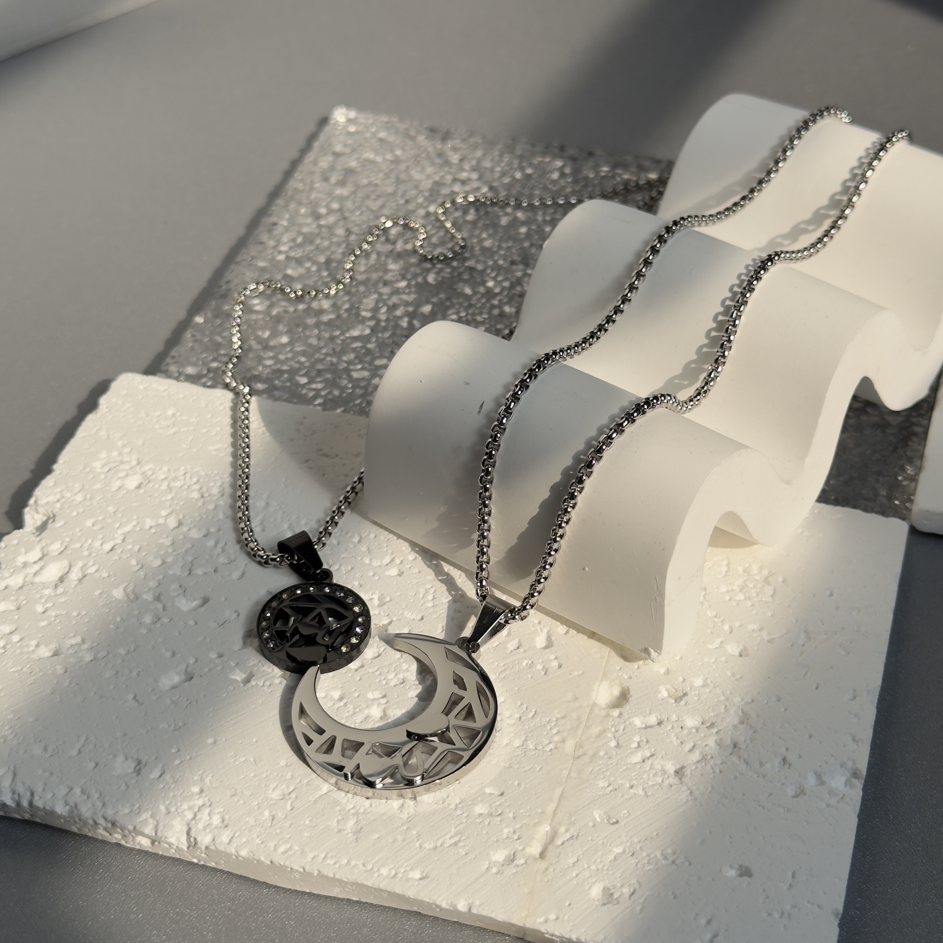 Bộ dây chuyền Moon and Sun