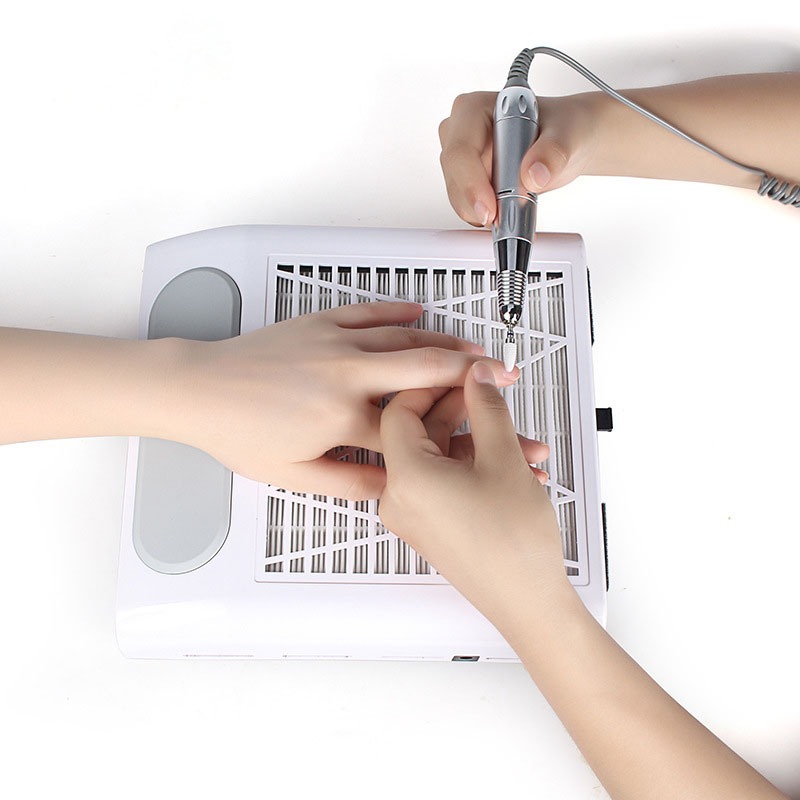 Máy Hút Bụi Nail BQ858-8, Máy Hút Bụi Móng Cao Cấp Công Suất Lớn 80W, Hút Siêu Sạch Chuyên Dụng Cho Ngành Nail_thumbnail_7