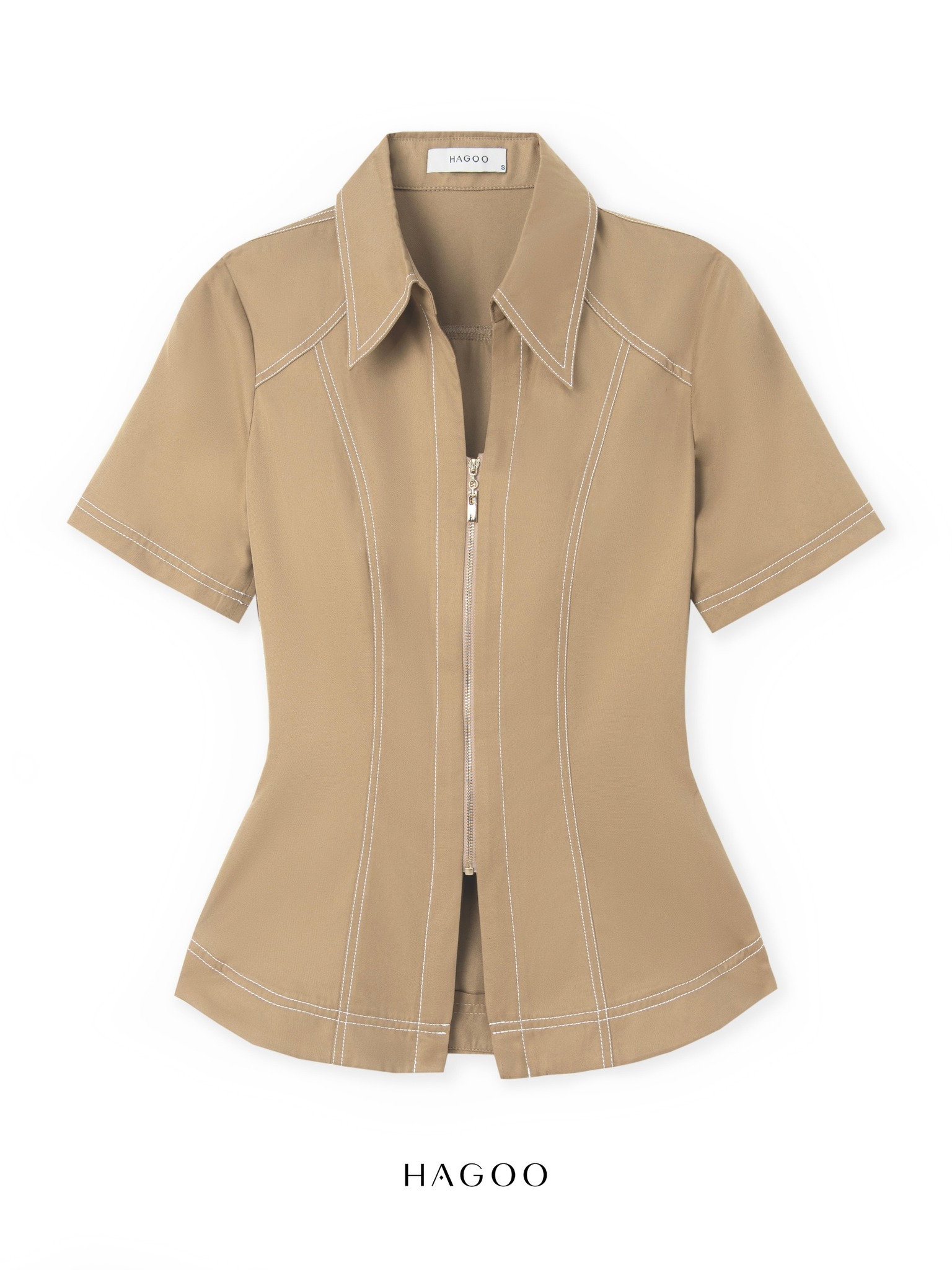 Áo kaki diễu chỉ HAGOO_thumbnail_2