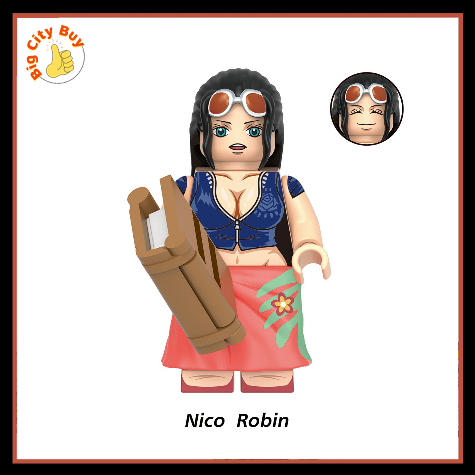 One Piece Đồ chơi Lắp ráp Nhân vật Luffy Zoro Sanji Shank Kaido Mô hình Monkey D Luffy Yamato Rayleigh_thumbnail_19