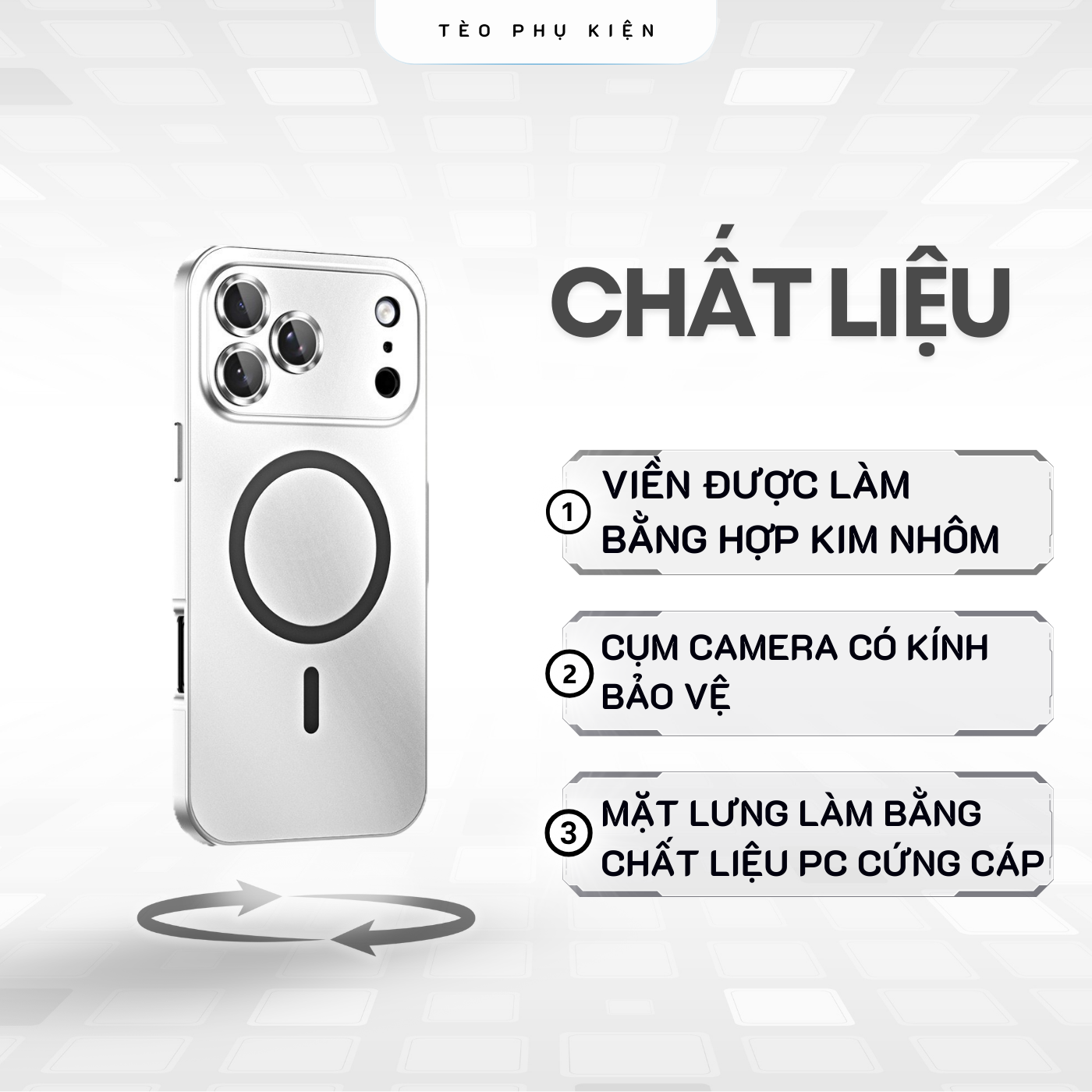 ỐP LƯNG KHUNG VIỀN KIM LOẠI MẶT LƯNG CÓ THỂ THÁO RỜI_thumbnail_4