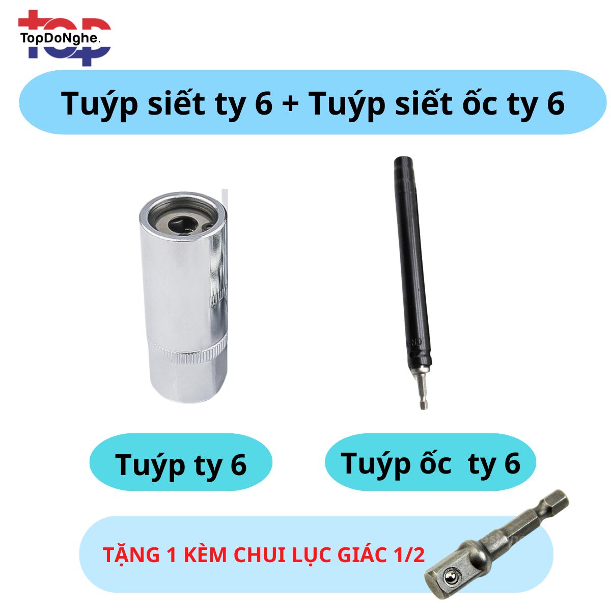 Đầu siết vặn ty ốc bulong ren răng 6 8 10 12mm, hàng chuẩn siết ty thợ thạch cao, điều hoà, PCCC tiện lợi nhanh chống._thumbnail_3