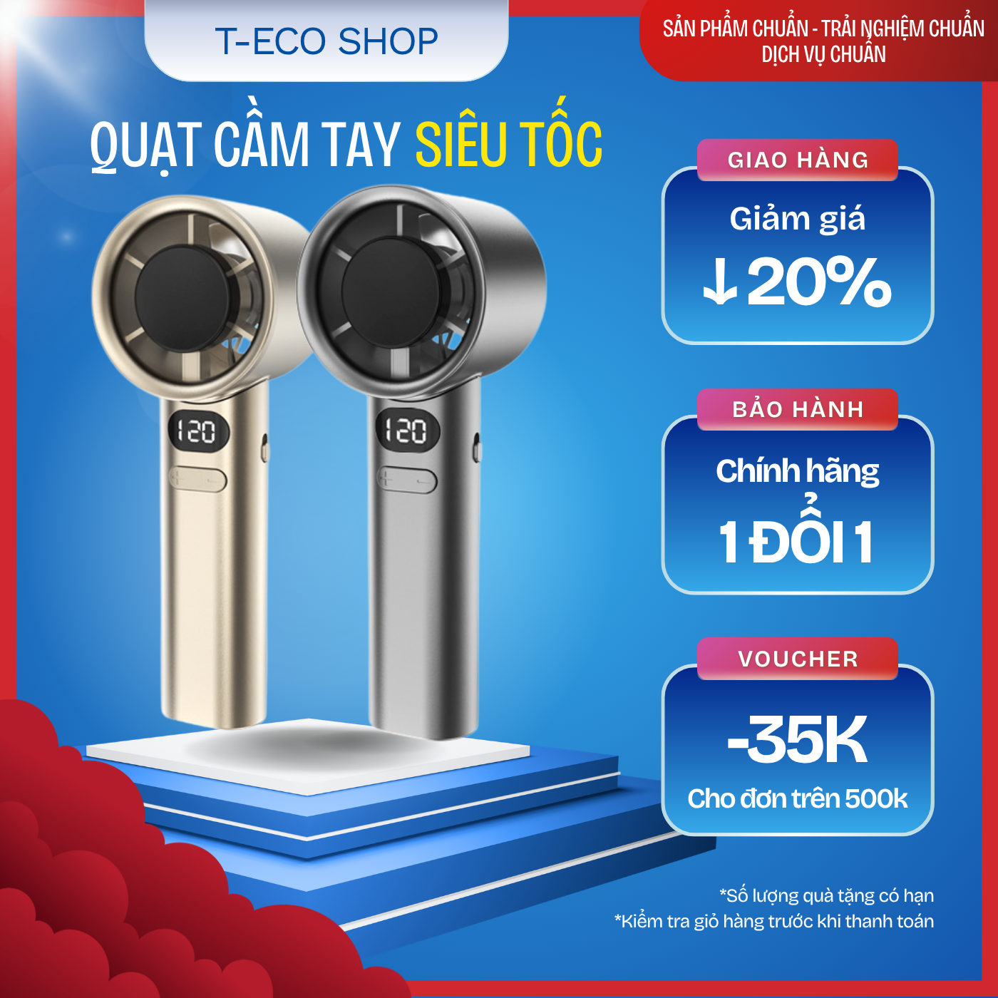 T-ECO SHOP | Quạt Cầm Tay M11 Mini – 120 Cấp Gió, Siêu Mạnh, Nhỏ Gọn Mang Theo