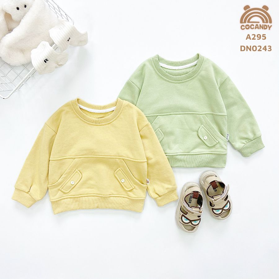 Áo dài XANH BƠ 2 túi có nắp_thumbnail_2