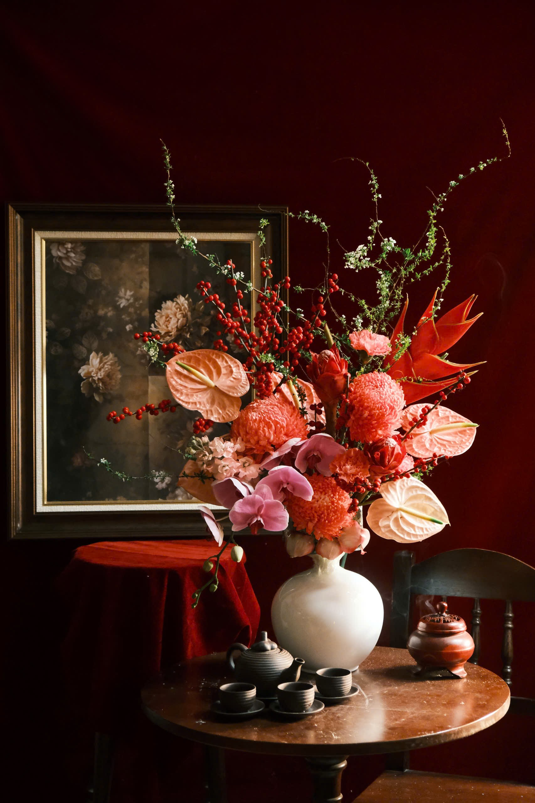 Bình hoa Phú Quý Mãn Đường