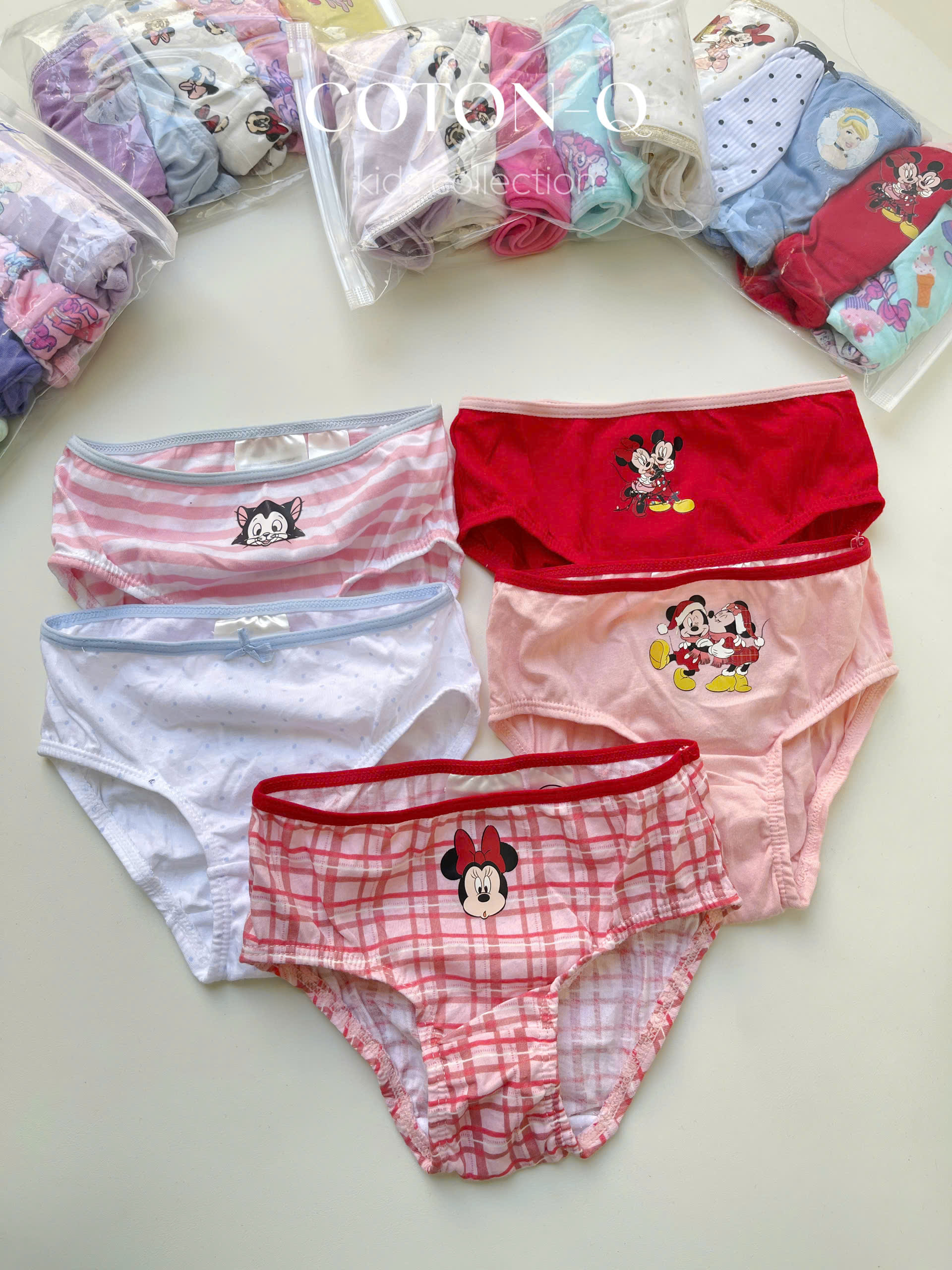 E50 Set 10 quần chip tam giác bé gái ( NGẪU NHIÊN )