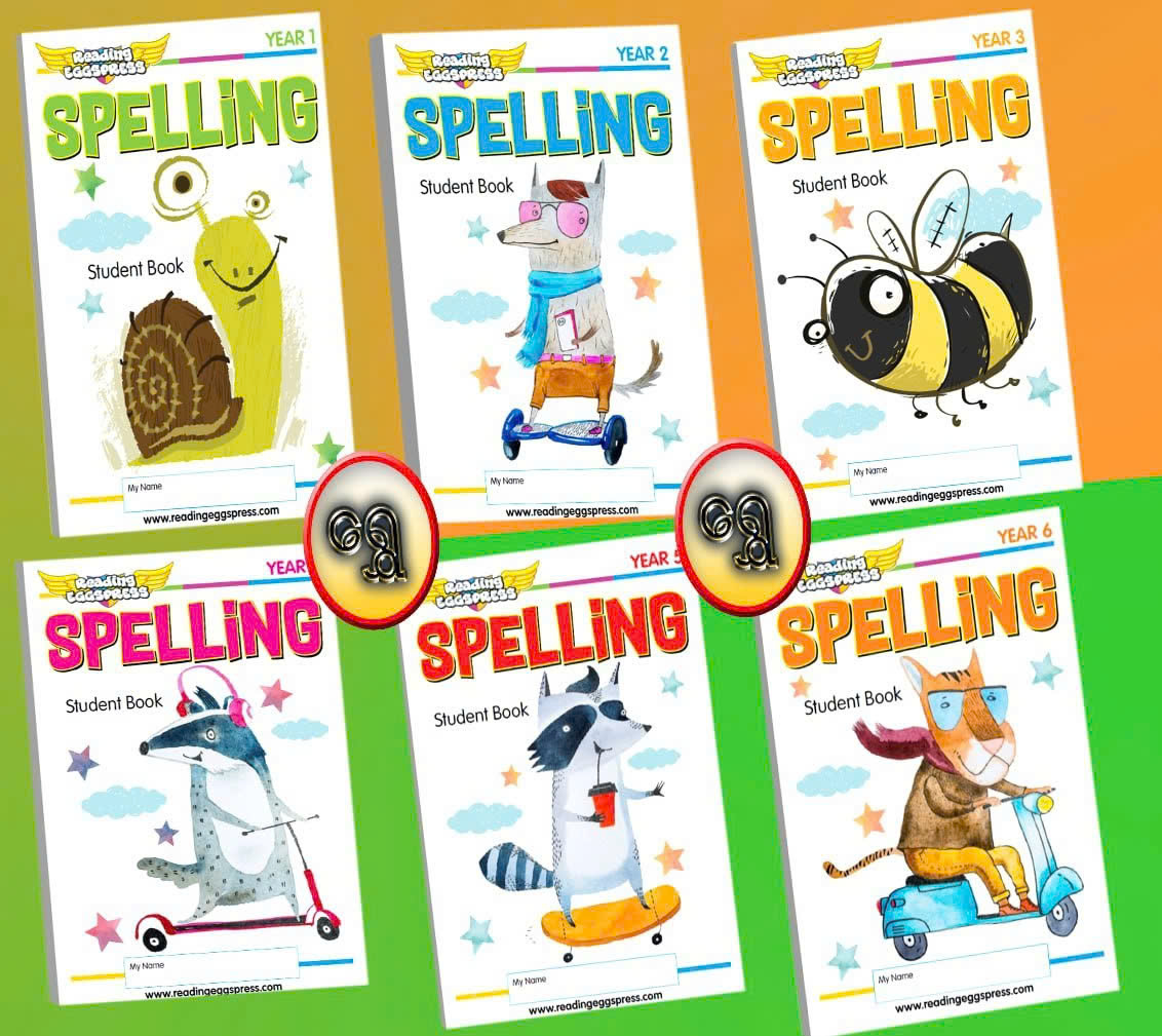 Reading Eggspress Spelling _ Bộ 6 quyển 1 - 6 _thumbnail_0