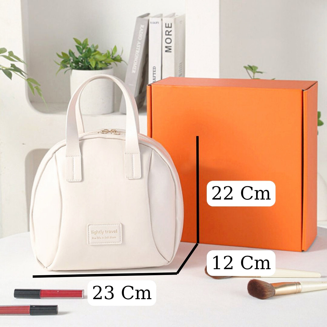 Túi đựng mỹ phẩm con sò  và không thấm nước, và có thể lưu trữ mỹ phẩm và cọ trang điểm (TMP-PU-SO)_thumbnail_9