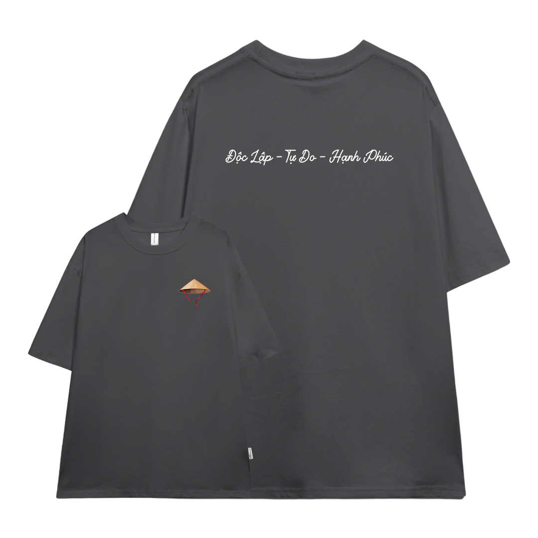 Áo thun Việt Nam tôi yêu form rộng 2115 Miucho cổ tròn vải cotton 4c 220gsm thoáng mát in mix_thumbnail_0