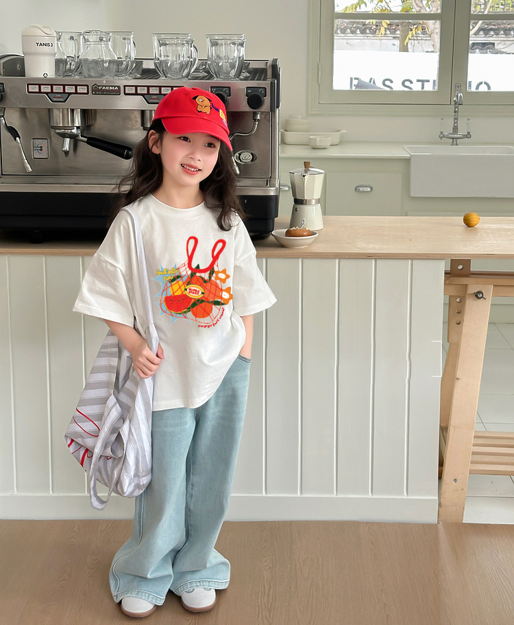 Áo thun bé gái form rộng 2182 Miucho Kid chất vải cotton thoáng mát co giãn in mix_thumbnail_3