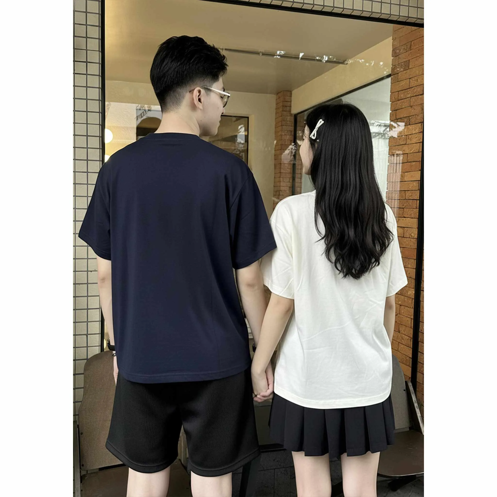 Áo thun couple form boxy Miucho Club vải cotton co giãn 2 chiều thoáng mát Judy Hopps in mix 2826_thumbnail_8