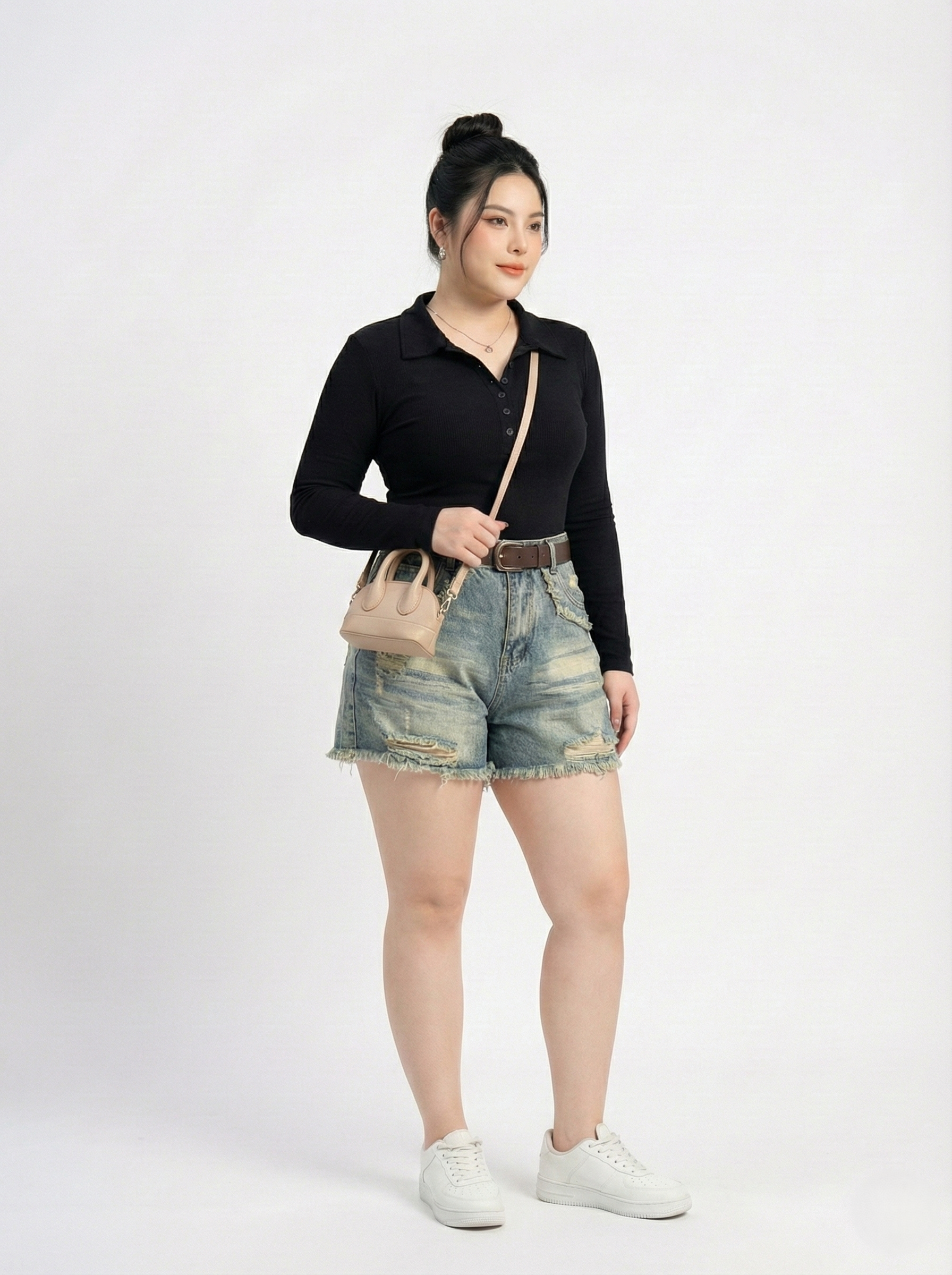 BIGSIZE NỮ- Quần short ngắn túi kiểu T-QSJ1312_thumbnail_6