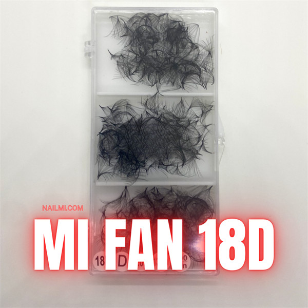 Mi Fan 18D 1000 fan đẹp cong C CC D dày 0.07