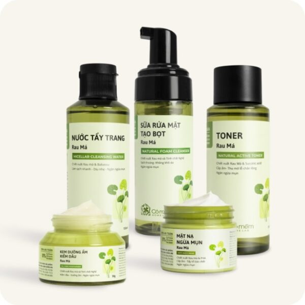 Mặt Nạ Ngừa Mụn Rau Má Dành Cho Da Dầu_thumbnail_2