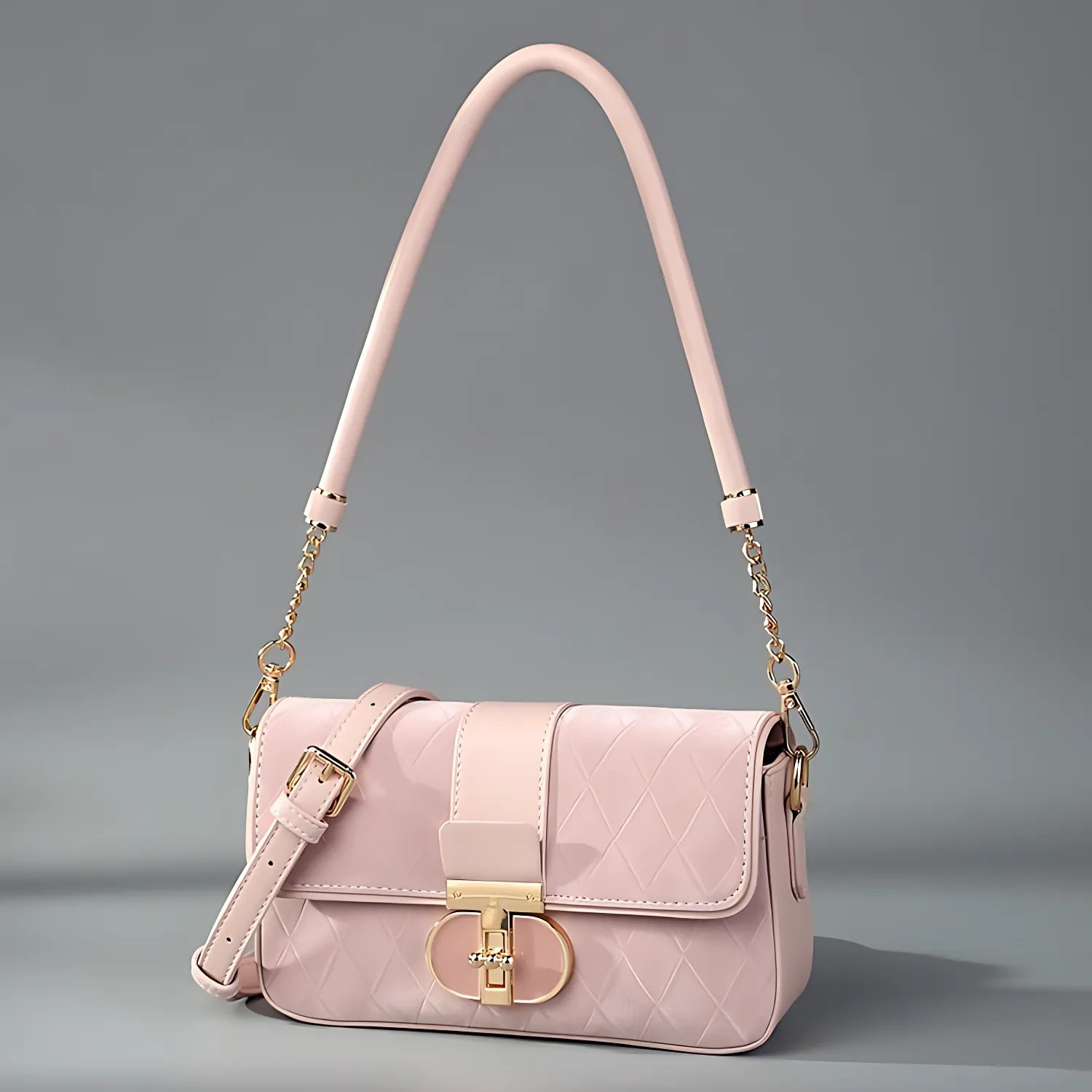 UHE Elegance 2511 – da mềm cao cấp, thiết kế thanh lịch tinh tế, 2 màu trắng & hồng thời thượng