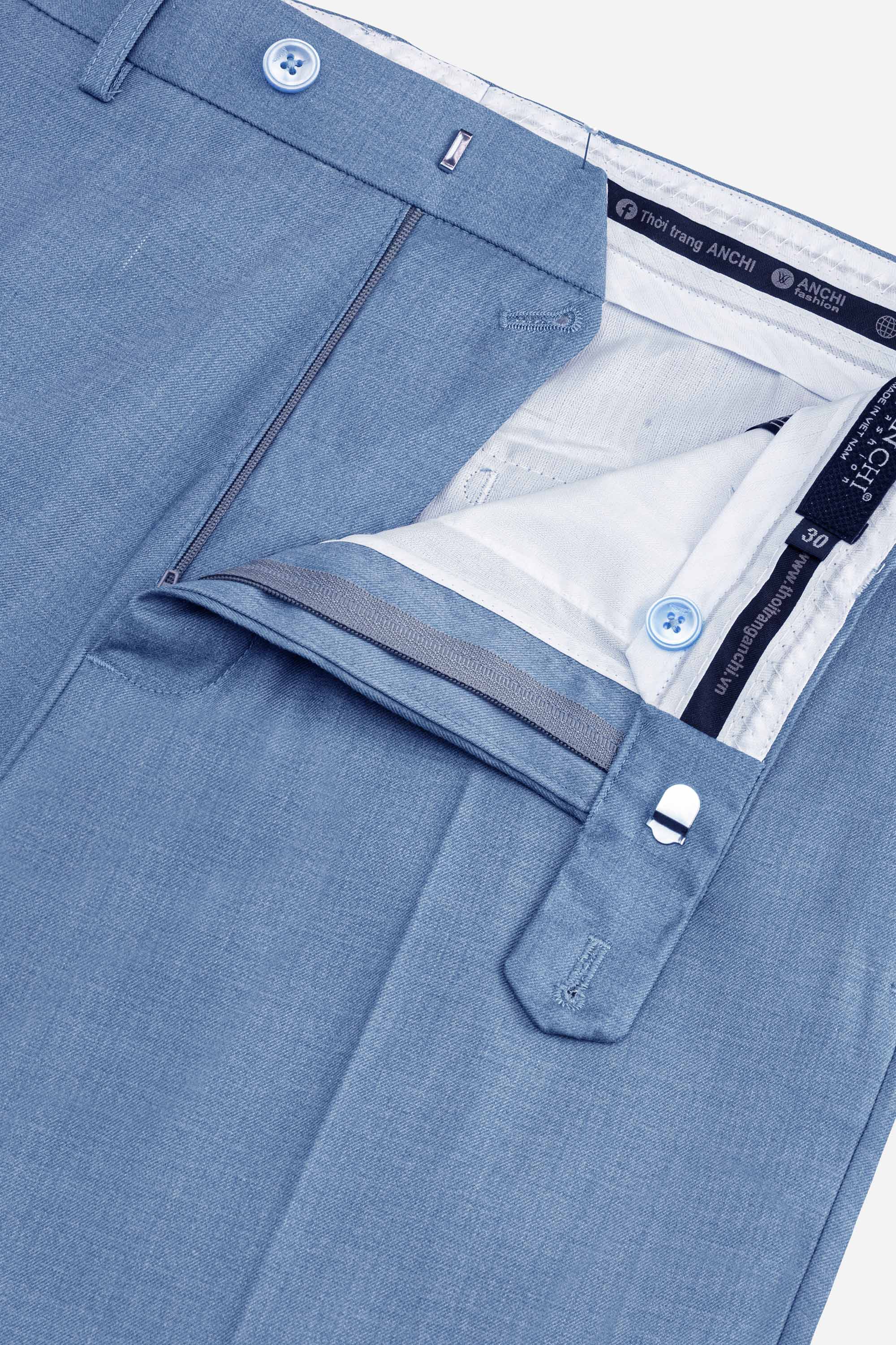 Quần Âu 0 Li Nam Trung Niên ANCHI Chất Liệu Tuytsi Siêu Nhẹ Phom Suông Ống Rộng_thumbnail_24