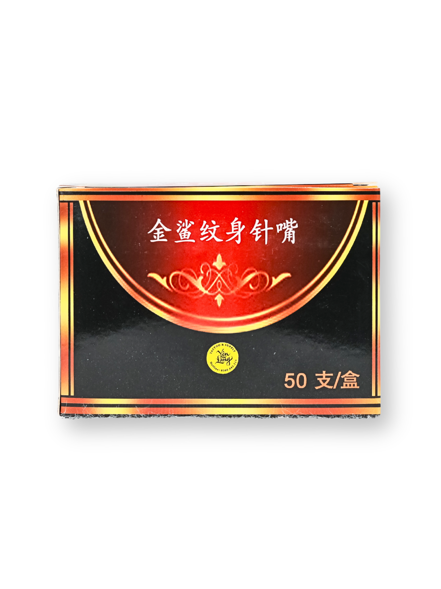 Ngòi nhựa vàng hở vát (50psc).