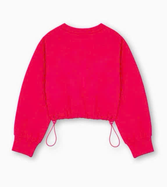 Áo tay dài rút dây xịn bé gái ( VÀNG )_thumbnail_4